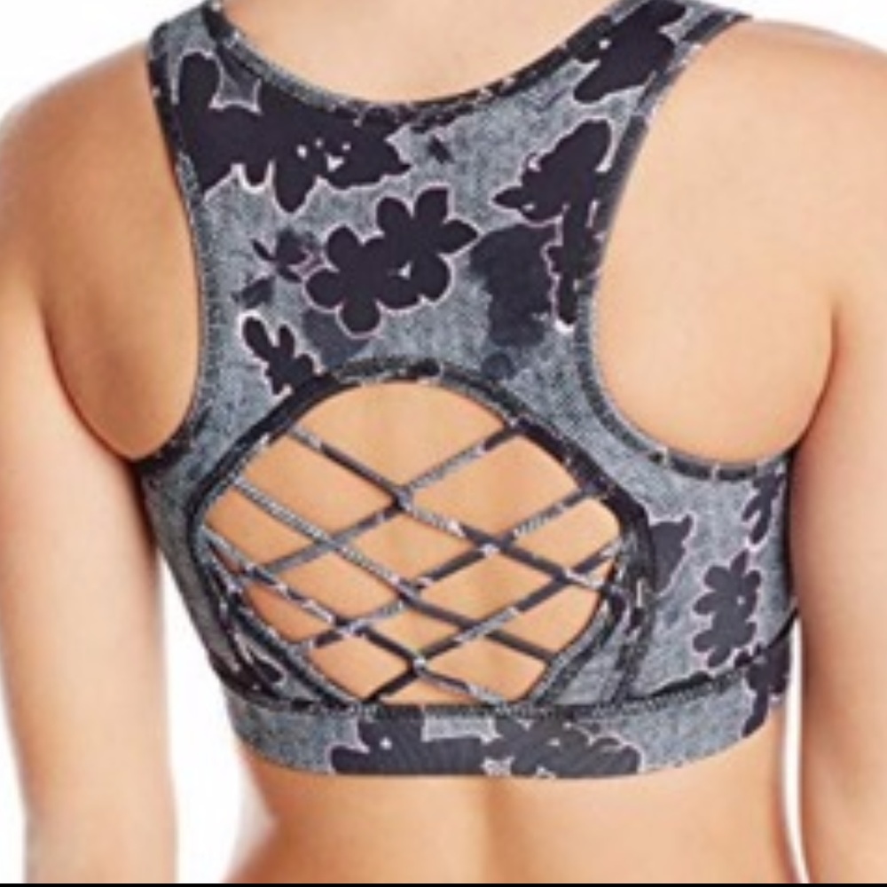 🛑Jessica Simpson Floral  Criss Cross bra